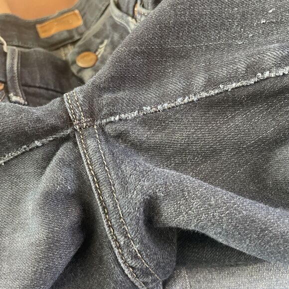 MOTHER Size 26 The High Waisted Looker Jeans Coffee Tea or Me Wash Skinny Dark - Picture 9 of 9